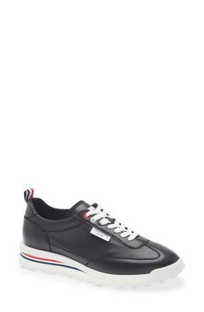 Thom Browne Soft Tech Running Shoe in Black at Nordstrom, Size 10.5