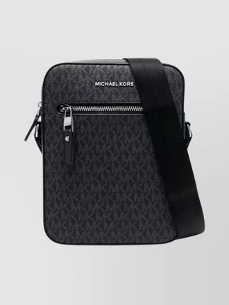 Michael Kors signature shoulder bag zip pocket