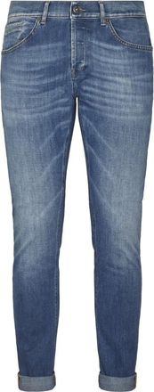 Dondup George Jeans - Heren - Slim Fit Jeans - Blauw - W31 - Katoen - Jeans