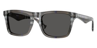Burberry Dark Grey Square Mens Sunglasses BE4434F 414787 57