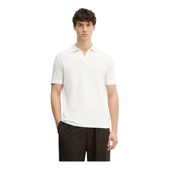 Marc O'Polo Tops, Heren, Wit, L, Katoen, Poloshirt Jersey Regular