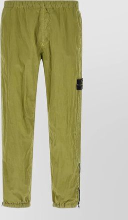 Stone Island 3100035 jogger shorts back pocket zip cuffs