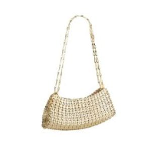 Paco Rabanne Shoulder Bags, female, Yellow, Size: ONE SIZE 1969 Shoulder Bag