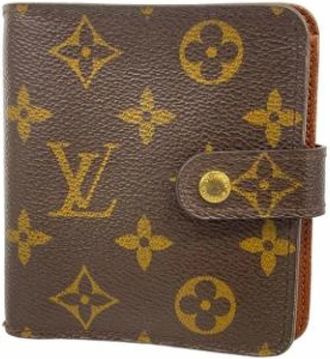 Louis Vuitton Vintage, unisex, Bruin, ONE Size, Pre-owned Stoffen Portemonnee