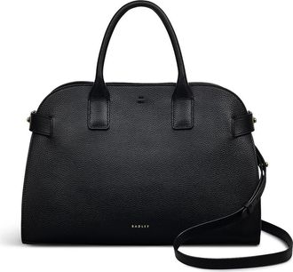 Radley London The Rathbone Medium Open Top Satchel Bag in Black at Nordstrom