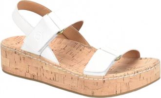 Born Women Sloan Sandal In White