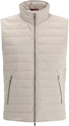Brunello Cucinelli Gilet imbottito con zip - Toni neutri