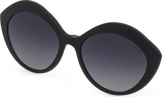 Sting AGST378 Clip-On Only Polarized U28P Mens Sunglasses Black Size 53