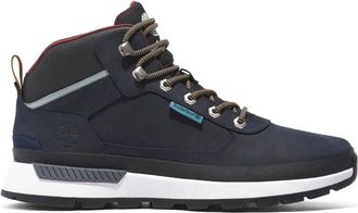 Timberland Mens Field Trekker Hiking Boot, Navy Nubuck w Black, 9 UK