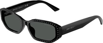 Jimmy Choo London JC5021BU 500087 Womens Sunglasses Black Size 56