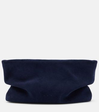 Aesther Ekme Nina Small suede clutch