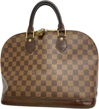 Louis Vuitton Pre-owned Handbags, female, Brown, Size: ONE SIZE Pre-owned Alma PM Handbag