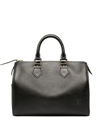 Louis Vuitton 1996 Epi Speedy 25 boston bag - Zwart