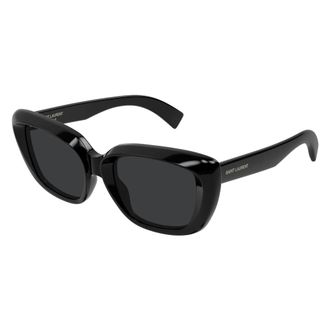 Saint Laurent unisex, Accessoires, Zwart, Maat: 53 MM Nylon