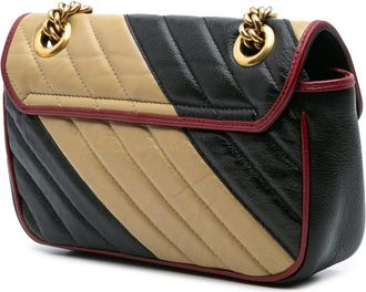 Gucci Hobo Bags - 2016-2024 Mini GG Marmont Matelasse Leather Torcho - Gr. unisize - in Braun - für Damen