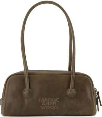 Marge Sherwood Borsa a spalla Soft Boston E/W - Marrone