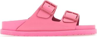Birkenstock Roze Leren Arizona Avantgarde Slippers