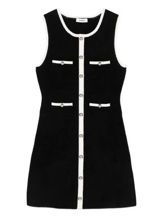 Sandro sleeveless mini dress - women - Polyamide/Viscose/Elastane - 36 - Black