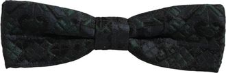 Dolce & Gabbana Strik-strikte Jacquard Strik - Heren - Accessoires - Zwart - ONE Size - Accessoires