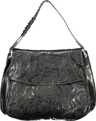 Desigual Bolso Hobo Paisley Bordado - Bags - Mujer - Negro - ONE SIZE