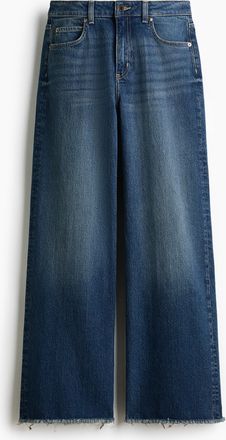 H&M Wide High Jeans - Blue