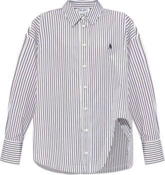 The Attico Multicolor Striped Cotton Shirt