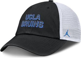 Jordan Brand Mens Jordan Brand Black UCLA Bruins 2025 Gameday On-Field Club Adjustable Trucker Hat at Nordstrom, Size Medium/large