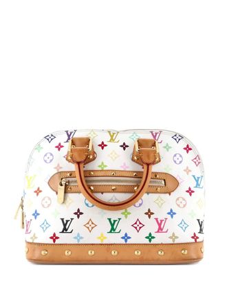 Louis Vuitton Alma Handbag Monogram Multicolor PM satchel - Black