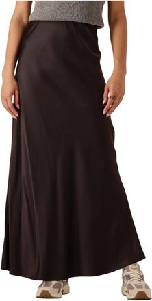 MY ESSENTIAL WARDROBE Dames, Rokken, Bruin, Maat: S Viscose