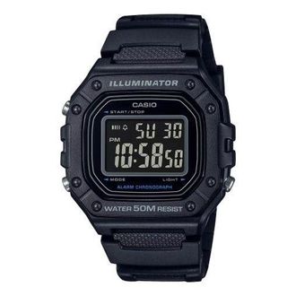 Casio Illuminator Digital Black W-218H-1BV