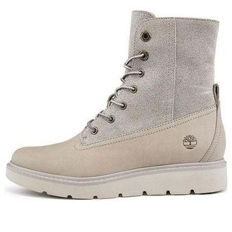 Timberland (WMNS) Timberland Auth Teddy Fleece Winter White Nubuck A1S7GW