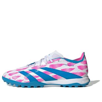 adidas Predator League Turf Cloud White Solar Blue Solar Pink IF6379