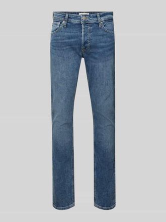 Jack & Jones Jack & Jones Slim Fit Jeans mit 5-Pocket-Design Modell GLENN in Jeansblau, Größe 28/32