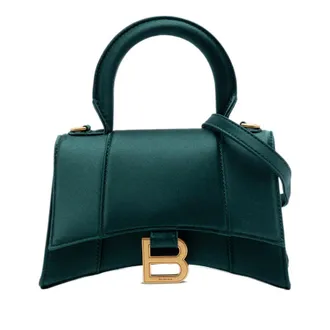Balenciaga Pre-owned Balenciaga Satin Hourglass Top Handle Bag XS Ladies 9HDYI7K6VO4WJKIT