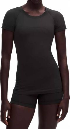lululemon Swiftly Tech Short-Sleeve Shirt In Black/black