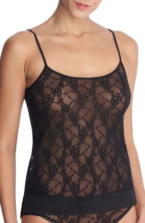 Natori Bliss Allure Lace Camisole in Black at Nordstrom, Size Xx-Large
