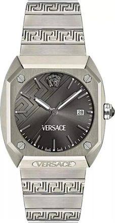 Versace Antares Horloge - Heren - Horloges - Grijs - ONE Size - Accessoires