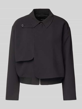 someday Blouson mit Umlegekragen Modell Necilia in Black, Gr&ouml;&szlig;e 42