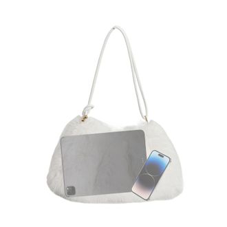 Generic Shoulder Bag | Large Capacity Tote Soft Cute And Alla,Hairy Handbag For Women, For Winter, Autumn, Birthday, San, Makeup, Phone, Daily Use, Travel And