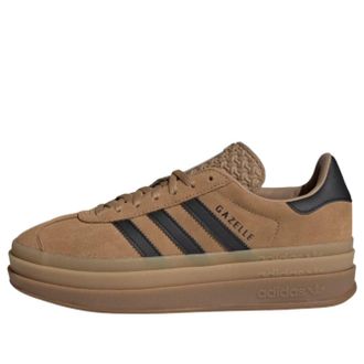 adidas (WMNS) adidas Gazelle Bold Cardboard Black Gum JQ3582