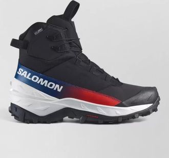 Salomon silk ankle boot high top pull tab