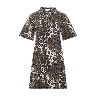 Noella Jozie-jurk in bruin