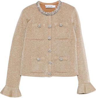 Self Portrait Maglioni Oro-Donna