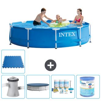 Intex Piscina Con Estructura Redonda - 305x76 Cm - 8-piezas S31628
