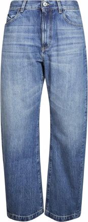The Attico Dames, Jeans, Blauw, Maat: W26 Katoen