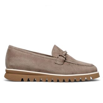 Luca Grossi Loafers, female, Gray, Size: 12 US Luca Grossi Flat shoes Grey