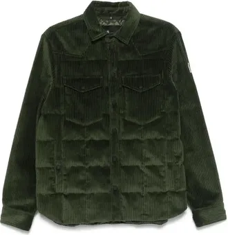 Moncler Gelt Shirt Jacket - Mens - Cotton/Elastane/Polyester/Goose Feather