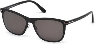 Tom Ford Authentieke Stijlvolle Brillen Premium Kwaliteit - unisex - Zonnebrillen - Zwart - 55 MM - Accessoires
