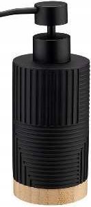 OEM Dispensador Manual De Jab&oacute;n De Pie Galicja 300 Ml Beige, Negro 1 Ud