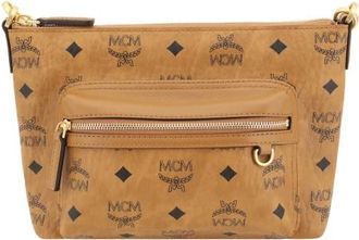 MCM Aren Visetos Shoulder Bag